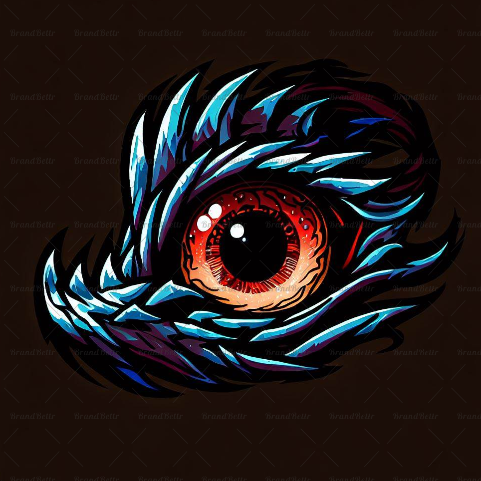 Furchteinflößendes Drachenauge